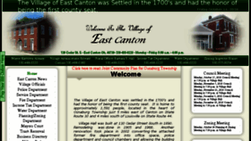 What Eastcantonvillage.com website looked like in 2016 (7 years ago)
