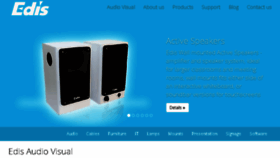 What Edis-audio-visual.com website looked like in 2016 (7 years ago)