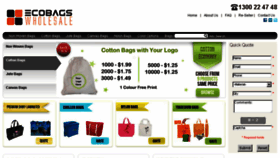 What Ecobagswholesale.com website looked like in 2016 (7 years ago)