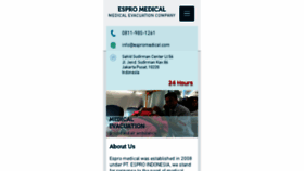 What Espromedical.com website looked like in 2016 (7 years ago)