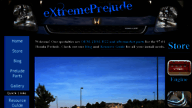 What Extremeprelude.com website looked like in 2016 (7 years ago)
