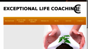 What Exceptionallifecoaching.com website looked like in 2016 (7 years ago)