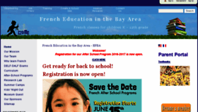 What Efba.us website looked like in 2016 (7 years ago)