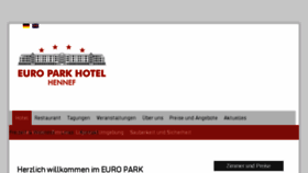 What Euro-park-hotel.de website looked like in 2016 (7 years ago)
