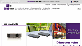 What Eavs-groupe.fr website looked like in 2016 (7 years ago)