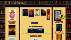 What Etcpublishing.com website looked like in 2016 (7 years ago)