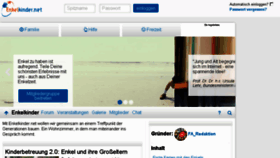 What Enkelkinder.net website looked like in 2016 (7 years ago)