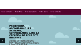 What Elliweb.fr website looked like in 2016 (7 years ago)