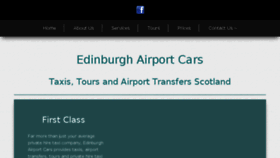 What Edinburghairportcars.co.uk website looked like in 2016 (7 years ago)