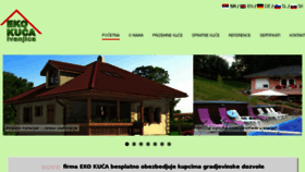 What Eko-kuca.com website looked like in 2016 (7 years ago)
