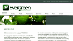What Evergreenext.co.uk website looked like in 2016 (7 years ago)