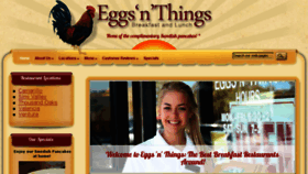 What Eggsnthings.net website looked like in 2016 (7 years ago)