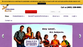 What Educationwise.ca website looked like in 2016 (7 years ago)
