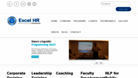 What Excelhr.co.in website looked like in 2016 (7 years ago)