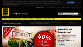What Edeka.com website looked like in 2016 (7 years ago)