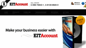 What Eitaccount.com website looked like in 2016 (7 years ago)