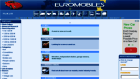 What Euromobiles.com website looked like in 2016 (7 years ago)