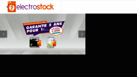 What Electro-stock.fr website looked like in 2016 (7 years ago)