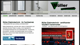 What Elektro-landau.de website looked like in 2016 (7 years ago)