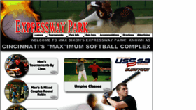 What Expresswaypark.com website looked like in 2016 (7 years ago)