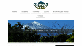 What Echeydetours.com website looked like in 2016 (7 years ago)