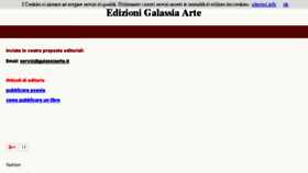 What Edizionigalassiaarte.it website looked like in 2016 (7 years ago)