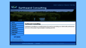 What Earthwardconsulting.com website looked like in 2016 (7 years ago)