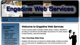 What Engadineweb.com.au website looked like in 2016 (7 years ago)