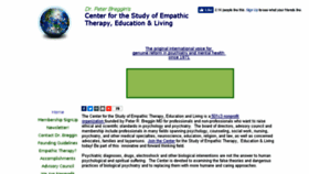 What Empathictherapy.org website looked like in 2016 (7 years ago)
