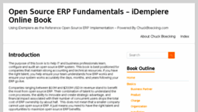 What Erp-fundamentals.chuckboecking.com website looked like in 2016 (7 years ago)