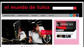 What Elmundodetulsa.com website looked like in 2016 (7 years ago)