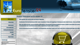 What Eurofenster24.de website looked like in 2016 (7 years ago)