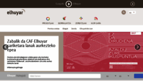 What Elhuyar.com website looked like in 2016 (7 years ago)