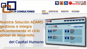 What Eqrconsultores.com website looked like in 2016 (7 years ago)