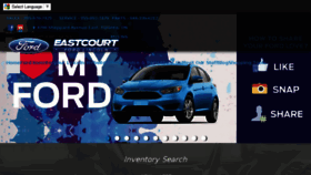 What Eastcourtfordlincoln.com website looked like in 2016 (7 years ago)