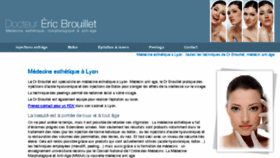 What Eric-brouillet.fr website looked like in 2016 (7 years ago)
