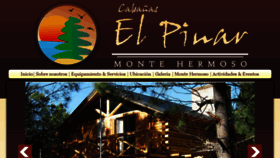 What Elpinarmontehermoso.com.ar website looked like in 2016 (7 years ago)