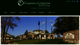 What Evergreenlongview.com website looked like in 2016 (7 years ago)