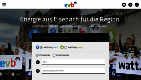 What Evb-energy.de website looked like in 2016 (7 years ago)