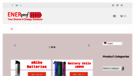 What Enerprof.de website looked like in 2016 (9 years ago)