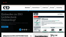 What Ero-gmbh.com website looked like in 2016 (7 years ago)
