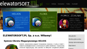 What Elewatorsoft.pl website looked like in 2016 (7 years ago)