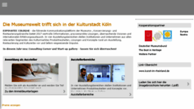 What Exponatec.de website looked like in 2016 (7 years ago)