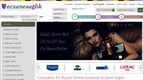 What Eczanesaglik.com website looked like in 2016 (7 years ago)