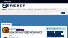 What Eresep.com website looked like in 2016 (7 years ago)
