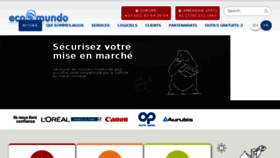What Ecomundo.eu website looked like in 2016 (7 years ago)
