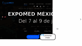 What Expomed.com.mx website looked like in 2016 (7 years ago)