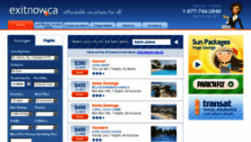 What Exitravel.com website looked like in 2016 (7 years ago)