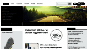What Ega.se website looked like in 2016 (7 years ago)