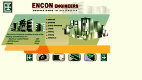 What Enconengineers.com website looked like in 2016 (7 years ago)